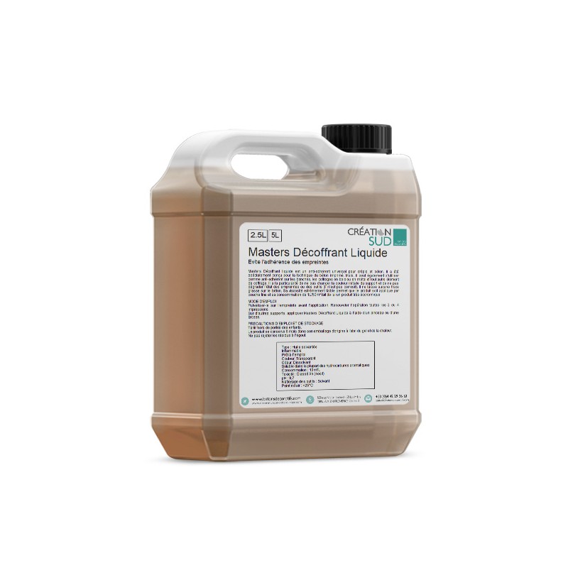 Liquid release agent for stamped concrete